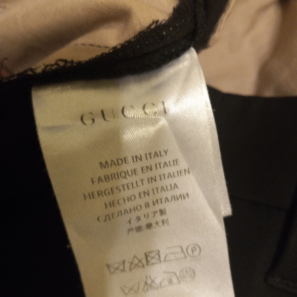 COPY - Womans Gucci pants..size 38 good condition, length 36 1/2 - Picture 4 of 5